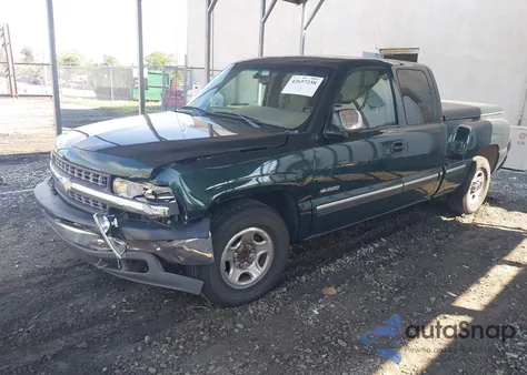 2001 Chevrolet Silverado 1500 Ls из США, поврежденный, VIN 2GCEC19V811118417